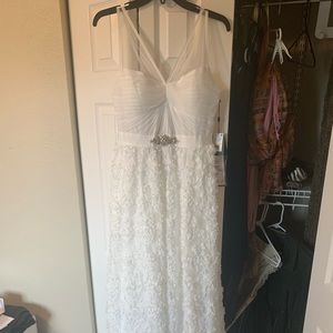 Adrianna Papell wedding dress